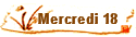 Mercredi 18